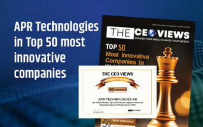 APR Technologies featured in The CEO Views’ Top 50 Most Innovative Companies of 2024